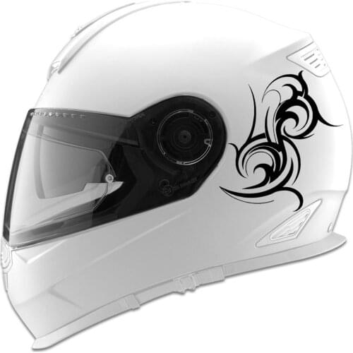 Tribal Swirls Sign Auto Car Racing Motorcycle Helmet Decal For Uncovering Motorcycle Helmet Design Rainproof FA339