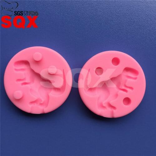 Silicone baking wonderful tool dinosaur shape silicone cake mold for cake decorating candy DIY cake decorating tools MR22
