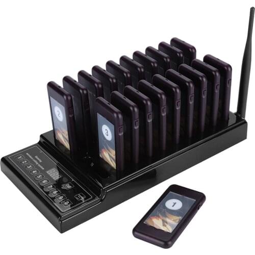 Super Durable 20 Channels Pager Wireless Restaurant Calling Pager System For Restaurant pager Restaurant