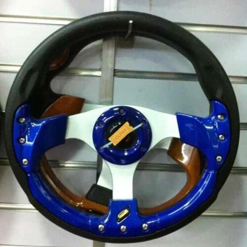 Refitting m * 13 Inch Imitation Racing Car Pu Multi Color Rcing Car Universal Steering Wheel