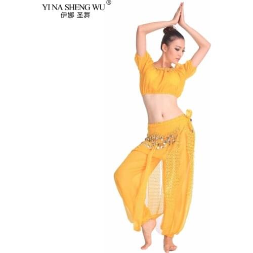 Women Sexy Belly Dance Costumes Set Performance India Professional Egyptian Sari Oriental Belly Dance Bra pants Wear Stage Set