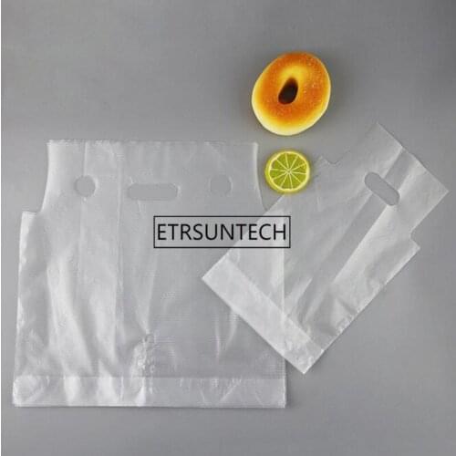 1000Pcs/Lot One Cup / Two Cups Carrier Out Bags Packing Bag Beverage Packaging Bag Clear Plastic Juice Cup Packing Pouches