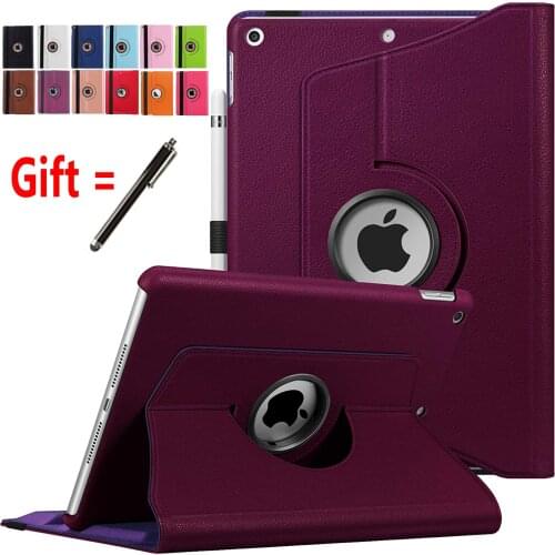 360 Degree Rotating Case for iPad Mini 4 5 7.9 inch 2019 PU Leather Smart Stand Auto Sleep/Wake Cover for iPad Mini 1 2 3 coque