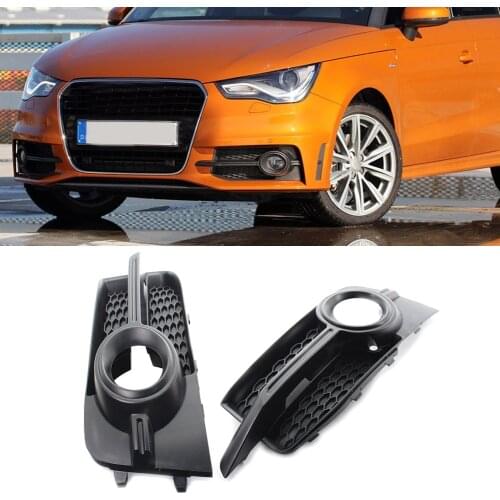 S Line Left Right Bumper Grill Fog Light Surround for Audi A1 8X 2011-2014 8X0807681B 8X0807682B Automobile Accessories