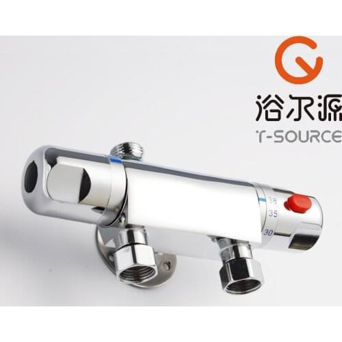 Free Shipping Bathroom Thermostatic Faucets Bath Shower Mixing Valve Auto-control Cold And Hot Taps For Shower FT-13