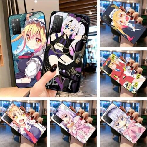 Miss Kobayashis Dragon Maid Phone Case for Huawei Honor 30 20 10 9 8 8x 8c v30 Lite view 7A pro