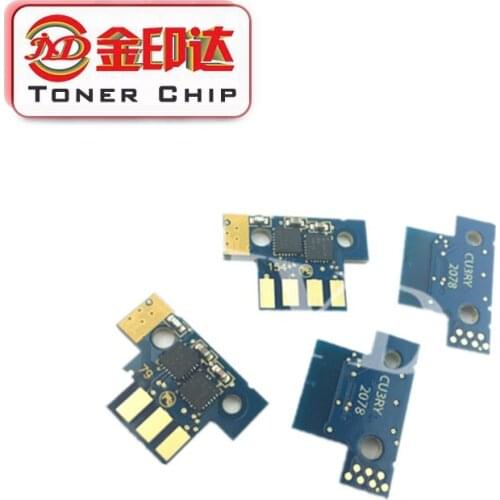 CS317 CS417 CS517 71B1HK0 71B1HC0 71B1HM0 71B1HY0 toner chip for lexmark CS417 CS517 CX417 CX517 toner cartridge refill reset