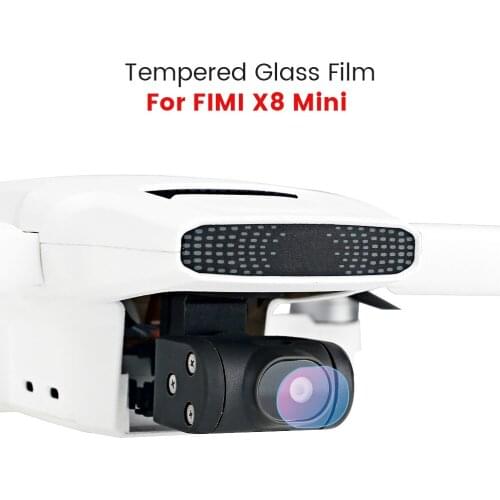 Fimi X8 Mini Tempered Film sets Drone Lens Protection Anti-scratch Hd Glass Lens Film Protective for Fimi X8 Mini Accessory Kit