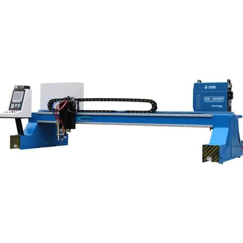 China gantry type CNC plasma cutting machine for aluminum/iron/steel/metal sheets cutting