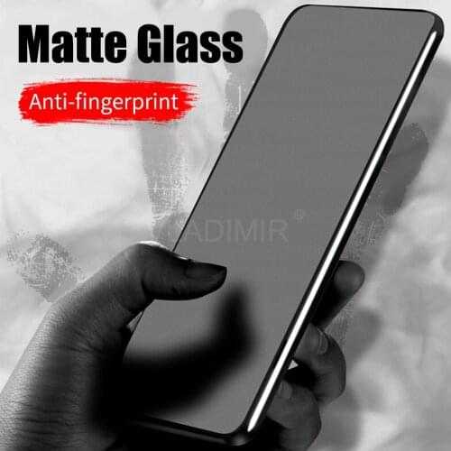 Matte Frosted Tempered Glass for Samsung Galaxy S10e Note 10 Lite A51 A71 M31 M30s A50 A70 M20 A50s A70s A80 Anti-Fingerprint