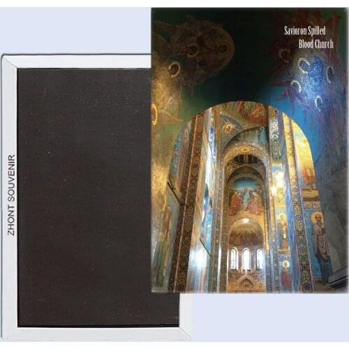 St.Petersburg Church of Our Savior on Spilled Blood 25195 metal fridge magnet home accessories souvenir gift