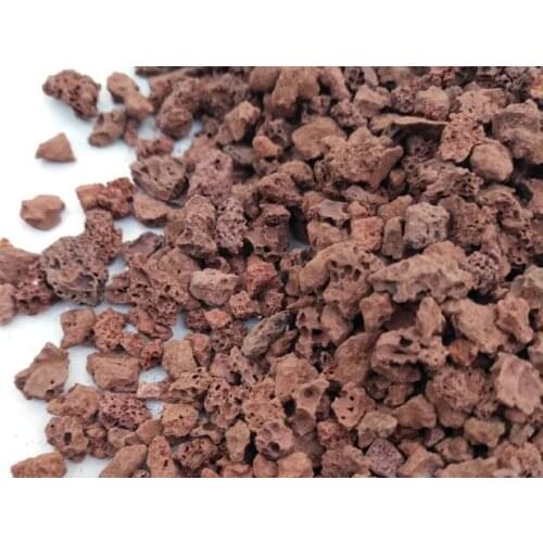 Natural volcanic rock, sand and volcanic rock filter material.Fish tank filter material landscaping display volcano stone Lohan