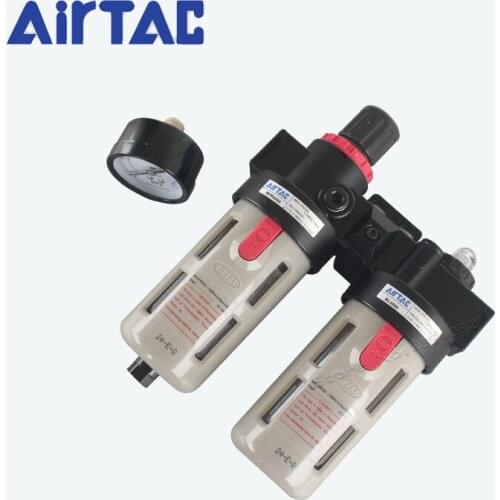 1/2" Pneumatic Filter Air Treatment Unit Pressure Reducing Valve Air Regulator Compressor BFC40001