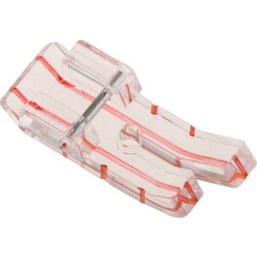 Clear Point Of View 1/4 Inch Guide Foot For Household Sewing Machine