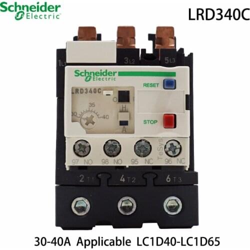 Schneider Electric LRD340C contactor LR-D340C 30-40A LC1D40-65A TeSys contactor thermal overload relay brand new original export
