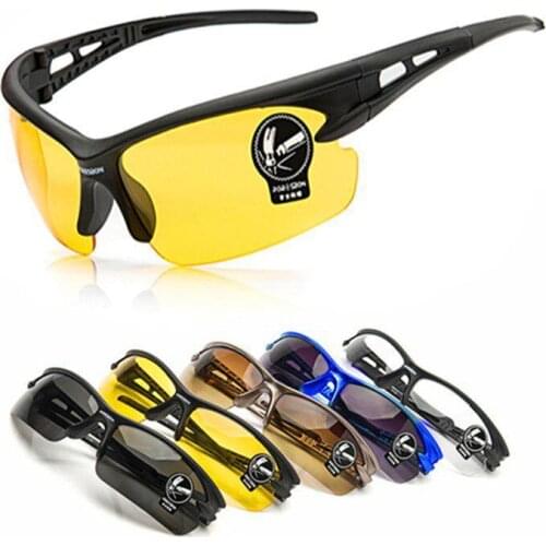 Unisex Sport Glasses Windproof Ultraviolet-proof Explosionproof Cycling Sunglasses for Outdoor Activities
