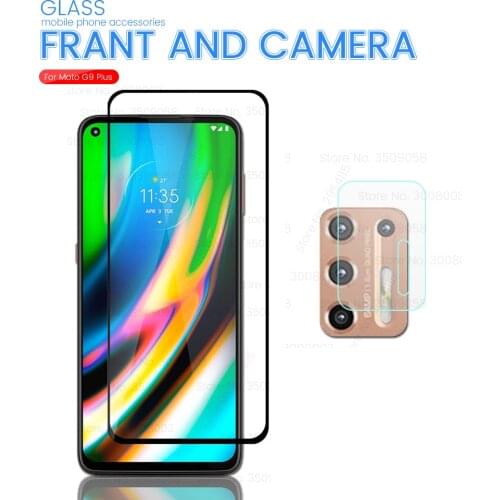 Glass for motorola moto g 9 g9 play plus protective camera lens glass for moto g9plus g9play screen protectors film steklo movie