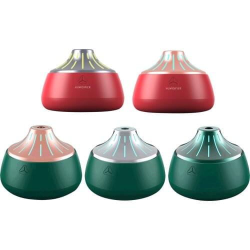 Cool Mist Humidifier USB Romantic Color Night Lamp Portable Air Humidifier Fogger for Plants Home Bedroom Baby Room Office
