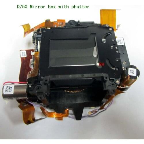 Secondhadn For Nikon D750 Mirror Box D750 Shutter Aperture Motor Diphragm Unit Camera Repair Part Replacement