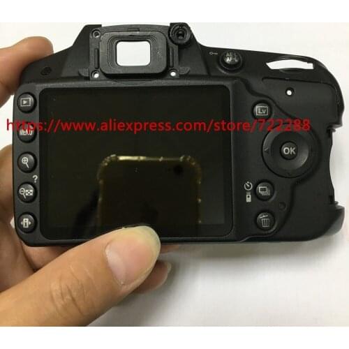Repair Parts For Nikon D3200 Back Cover Rear Shell Assembly with LCD And Flex Cable