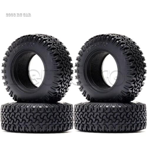 1:10 1.55"78mm Tire Tyre RC 1/10 Climbing Rock Crawler Tyre 4P For TF2 Axial SCX10 SCX10 II 90046 90047 Traxxas TRX-4