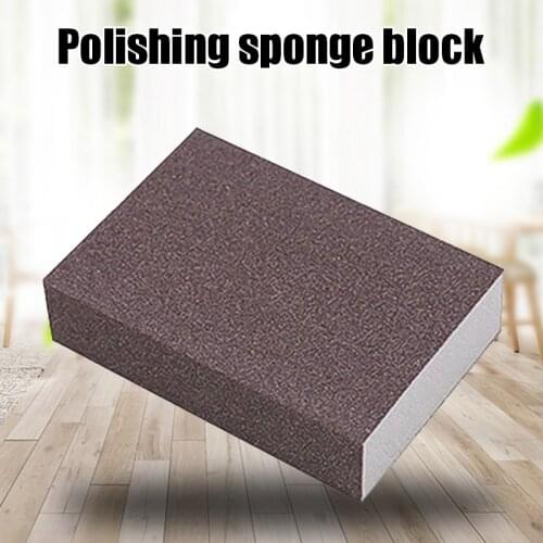 4Pcs/set Sponge Sand Blocks Sanding Blocks for Wood Furniture Polishing Metal Derusting Sandpapers AC889