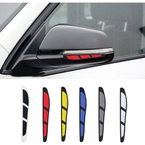 4Pcs/Set Reflective Warning Door Side Edge Protection Sticker Car Anti-Scratch For Auto Glue Protector U1Q4