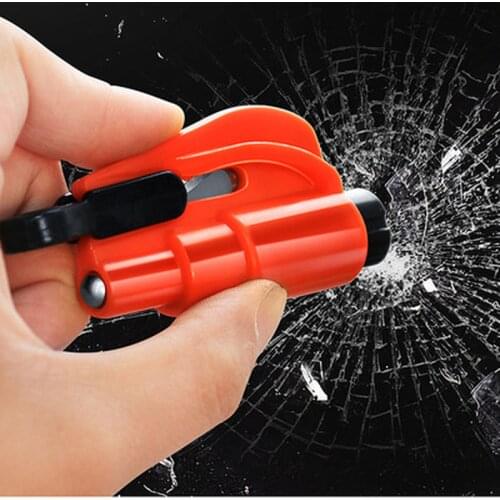 Car Mounted Multi-functional Car Emergency Mini Safety Hammer Mini Window Breaking Machine Car Key Lifesaving Hammer Broken Wind