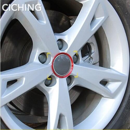 Car Styling Ring Wheel Hub Decoration Circle For Toyota Avensis 3 Wago Fortuner Land Cruiser 150 200 J150 J200 RAV4 3 4 Sequoia
