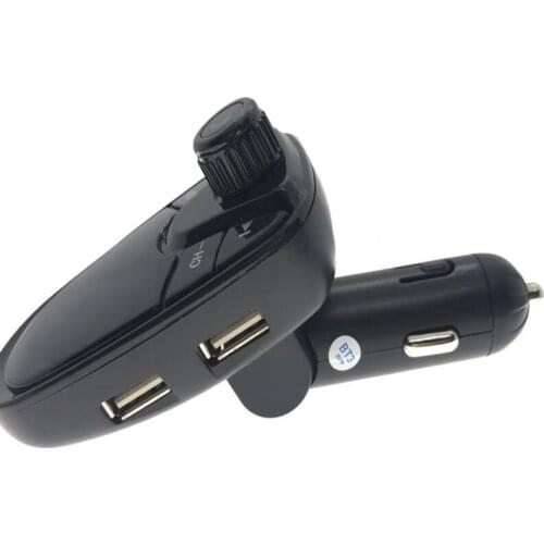 Wireless Bluetooth Car Kit MP3 Player FM Transmitter Wireless Radio Adapter USB Quick Car Charger for Smartphone Iphone dfdf