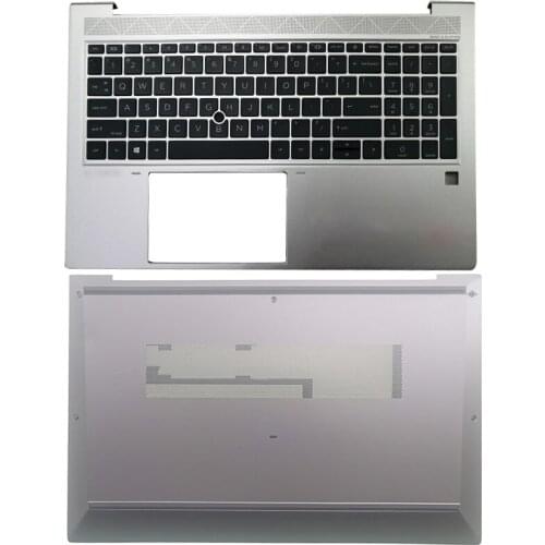 NEW Laptop Palmrest Upper Case US Backlit Keyboard for HP Elitebook 850 G7 Sliver M07491-001