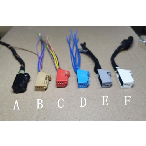 Car start parking switch tire pressure alarm plug with 15cm wire for Audi VolkswagenTiguan new Passat Golf CC 4D0 971 636