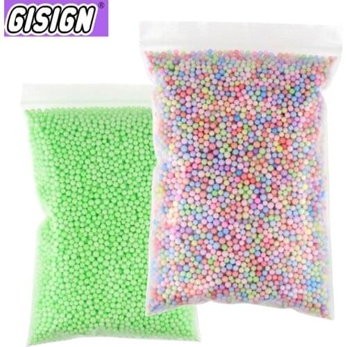 DIY Snow Slime Balls Additives Charms Accessories Foam Slimes Beads Filler Addition For Slime Kit Mud Particles Antistress Toys