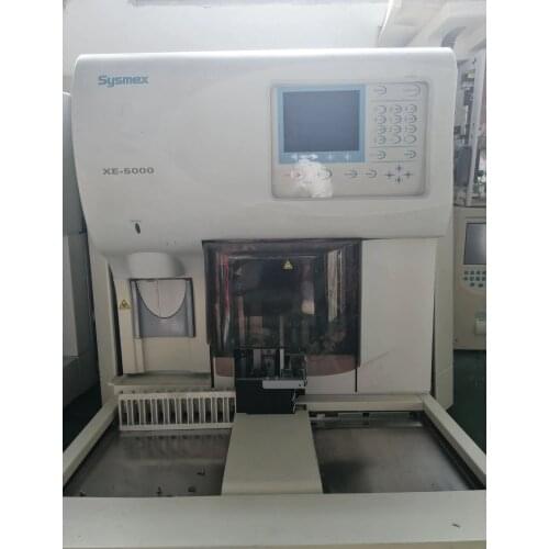 SYSMEX HEMATOLOGY ANALYZER XE5000 90% NEW 5-PART