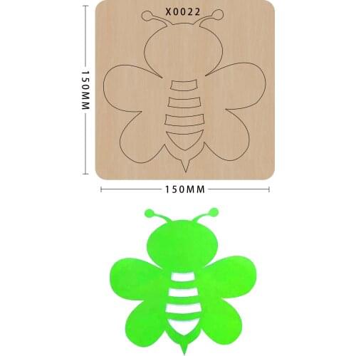 Diy Punch tool new dies and stamps Hand-made animal bee metal cutting dies shaped knife mold Suitable for big shot machines