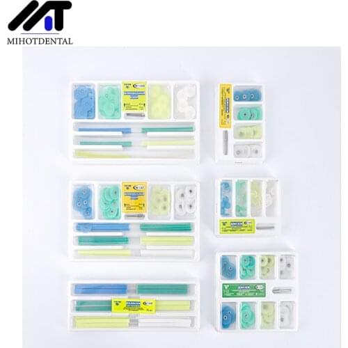 Tools Dental Polishing Discs Gross Reduction Contouring Mandrel Stripes Set Dental Materials Teeth Whitening