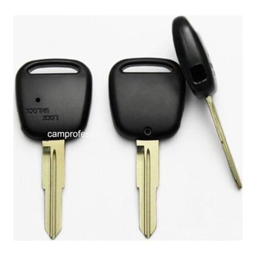 KEYECU 10PCS* New Remote Key Shell Case Fob Side 1 Button for Toyota Uncut Right Blade