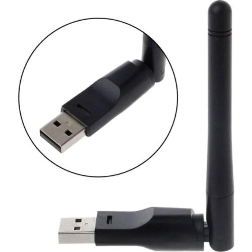 Ralink 5370 Mini USB Wifi Adapter 2Dbi Antenna LAN Adapter Network Card 802.11b/n/g Recevier Antenna For Laptop Desktop