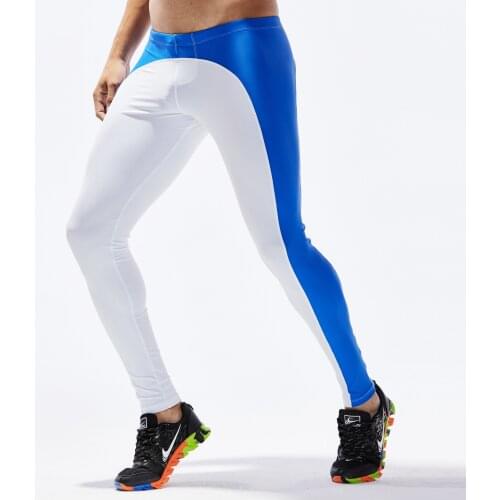 Mens long underwear New fitness pants Stretch skinny thin yoga pants Mens running pants sexy underwear men winter men