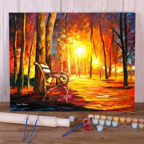 Oil Painting Style Emotions DIY Paint By Numbers Kit Acrylic Paints 50*70 Paiting By Numbers New Design For Adults Handiwork