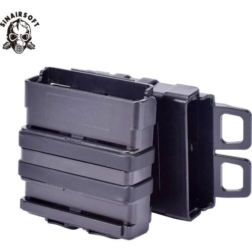 2 PCS Outdoor Tactical Gen3 FAST Mag Pouch Bags Attach Molle System For M14 Airsoft Holder FastMag Hunting AK 7.62 Magazine Pals