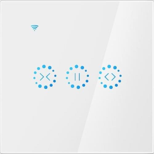 Smart Switch Wifi Light Switch Glass Screen Remote Control Touch Screen Voice Control Can Be Used with Alexa Echo Google Home