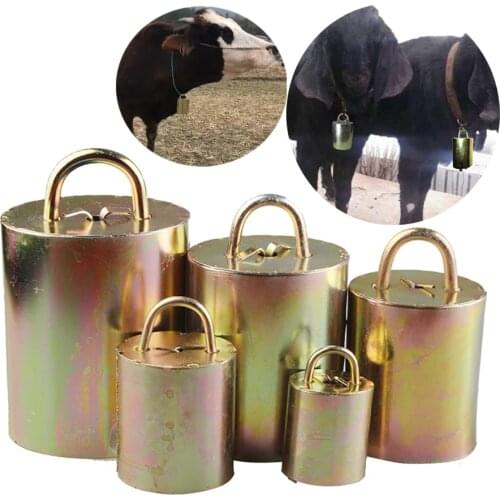 1PCS sheep goat cow cattle dog ring collar bell lound ringing clear and melodious identification galvanizing veterinary tools