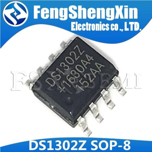 10pcs/lot New DS1302 DS1302Z DS1302ZN SOP8 Trickle Charge Timekeeping Chip