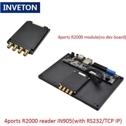 4 ports uhf rfid module reader 865-868Mhz impinj r2000 TCP/IP RS-232 interface for warehouse management