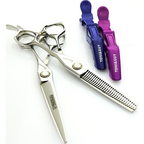 6-inch Japanese import hairdresser professional hair scissors hairdressing tools 17.5cm cutting thinning scissors