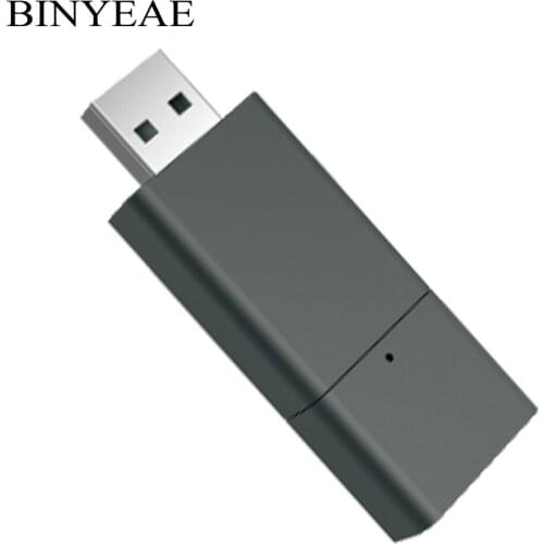 Bluetooth 3.0 CSR USB Audio adapter Music Transmitter with Sound Card for Skype Voice Chatting For PC Laptop plug to play