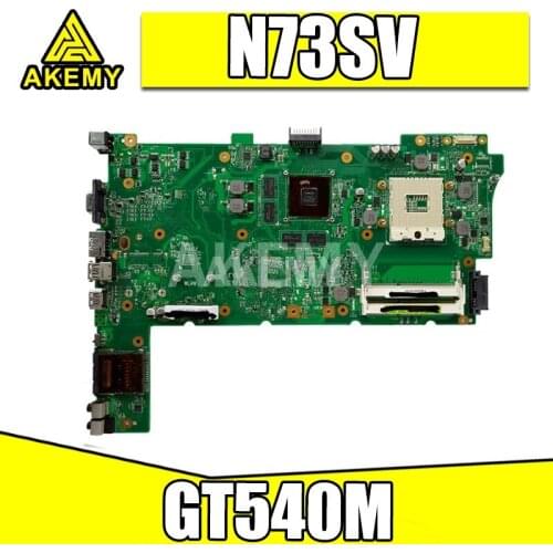 For ASUS N73S N73SV N73SM Laptop motherboard GT540M graphics card Mainboard