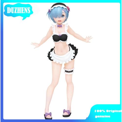 Re:Zero kara Hajimeru Isekai Seikatsu REM Black Maid Dress Action Figure Anime Figure Model Toys Figure Collection Doll Gift