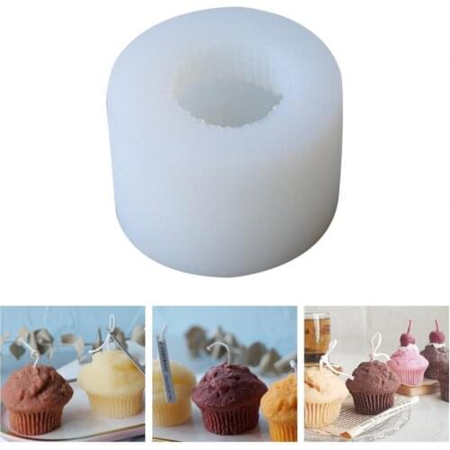 Cake Mold Portable Safe Healthy DIY Scented Candle Mold Dessert Macaron Muffin Mould Cake Tools Kitchen Accessory